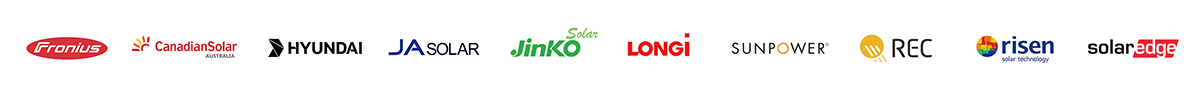 Solar Brands We Work With